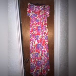 Japna Long Floral Dress